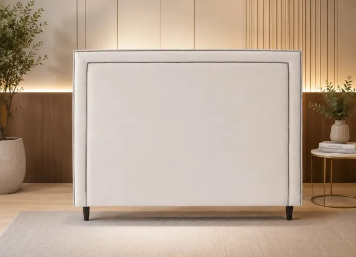 Cabeceira Estofada Isadora Casal - Design Moderno e Elegante