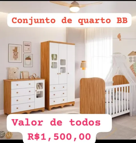 Conjunto quarto de bebê