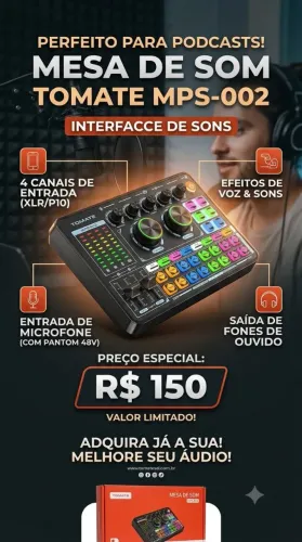 Messa de som