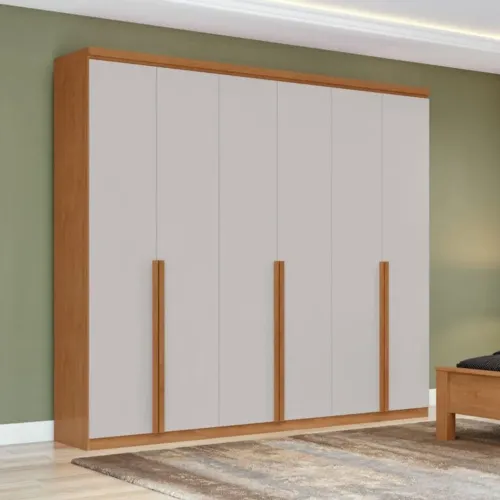 Guarda-Roupa 6 Portas Alonzo 2,30m 100%MDF tt76