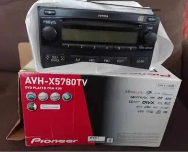 Rádio original Toyota R$ 150 reais