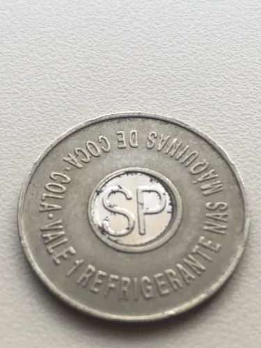 Ficha Coca Cola antiga 