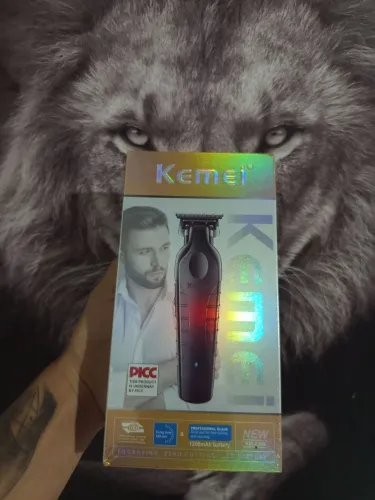 Máquina de corta cabelo modelo: acabamento kemei-2299