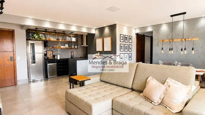 Apartamento com 3 dormitórios à venda, 82 m² por R$ 795.000,00 - Vila Augusta - Guarulhos/