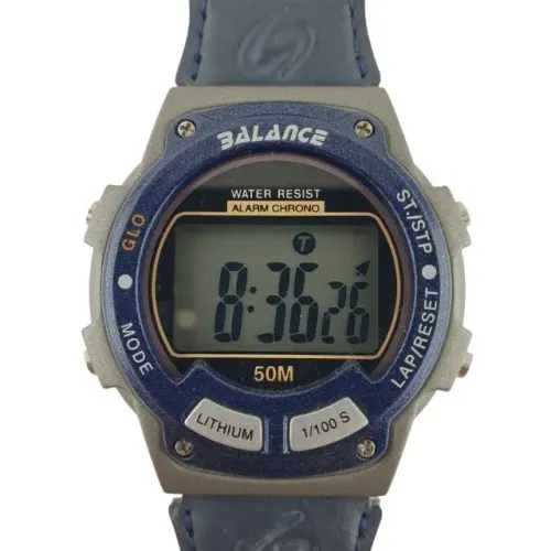 Relógio Digital Balance BLL 21193/G5 Unisex a Prova D`Água Vintage