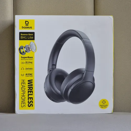 Baseus - Headphone Bluetooth Bass BH1 Lite (Bateria de 80 Horas)