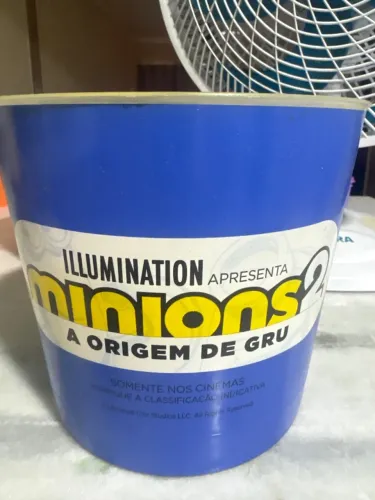 Balde de pipoca Minions
