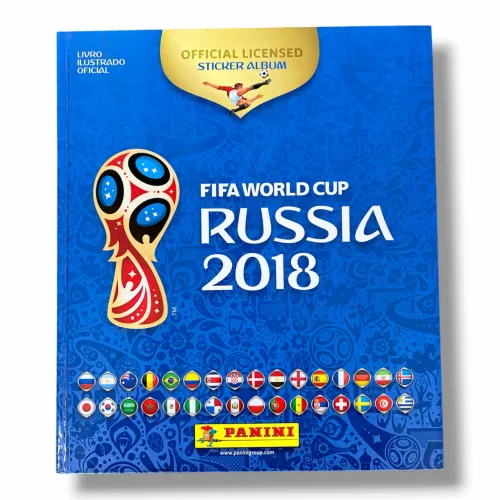 Álbum Copa do Mundo 2018 + Kit de Atualização + Encarte