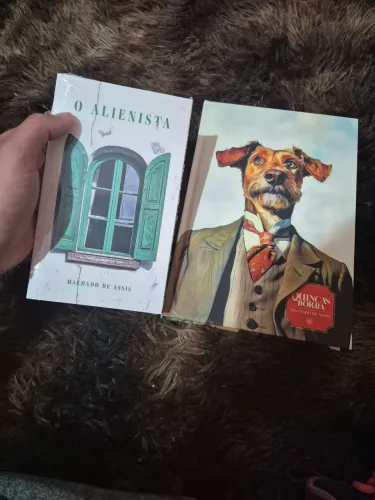 Combo Quincas Borba + Livreto O Alienista - Clube de Literatura Clássica