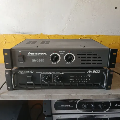 Amplificador 550,00 cada (ak 800 ou BA-1.800)