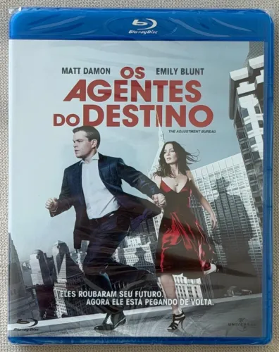 Blu-ray Os Agentes do Destino (original e lacrado)