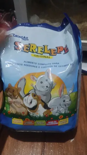 Ração para hamsters e roedores