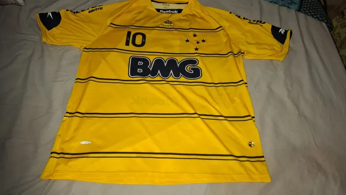 Camisa cruzeiro reebok amarela