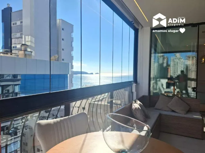 Apartamento residencial para aluguel em Itapema/SC (Meia Praia) com 3 suítes e 2 vagas