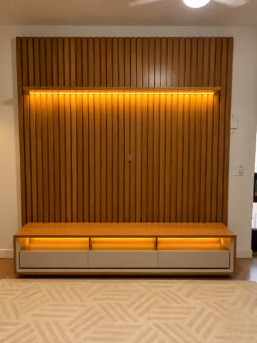 ESTANTE PAINEL RIPADO