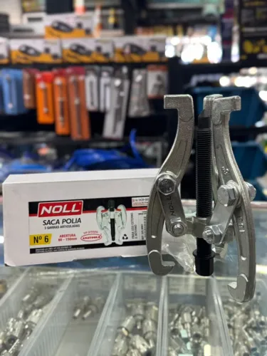 Saca polia NOLL 6? - 3 garras articulada int e ext noll