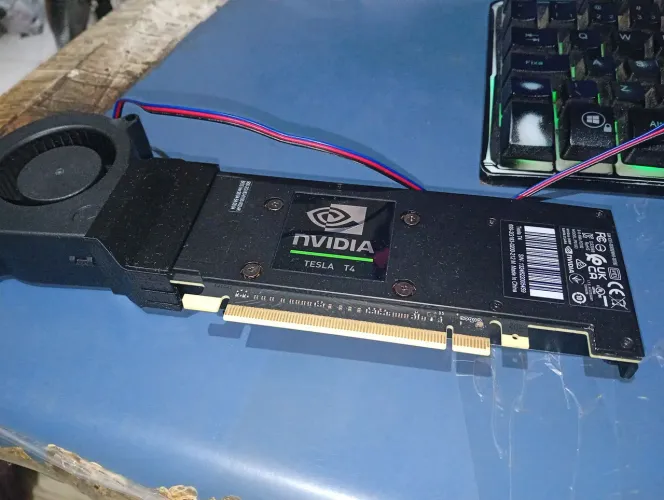 Placa de vídeo NVidia tesla t4 16gb com cooler custom