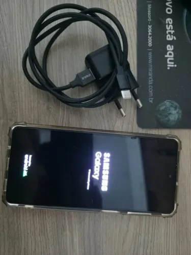 Samsung Galaxy M52 128GB Preto - Conservado + Carregador