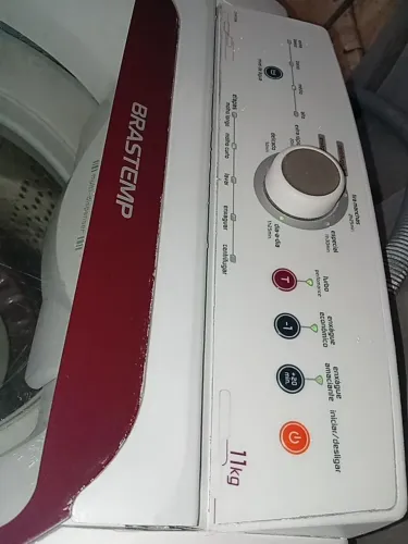 Máquina Brastemp 11kg foncionando tudo perfeitamente