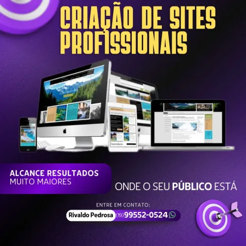 Criação de sites profissionais 