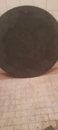 Tampo pra mesa em ardósia 1metro diametro