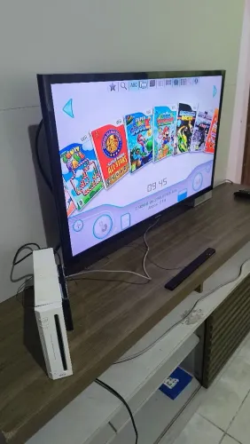 Nintendo wii desbloqueado com HD com 214 jogos 