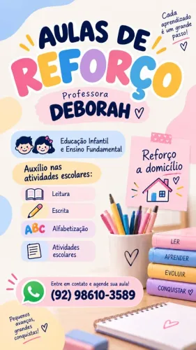 Aulas de Reforço Escolar