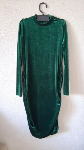Vestido veludo Shein 