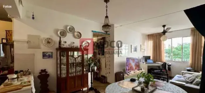 Imóvel para venda possui 69 metros quadrados com 2 quartos em Humaitá - Rio de Janeiro - R