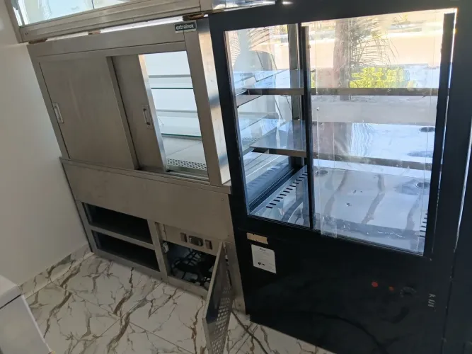 Forno combinado 20 gn novo/Balcao Vitrine quente e fria