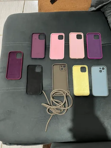 Capas para iPhone modelos 13/14/15 comum. Aceita oferta.