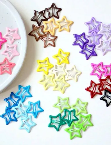 Enfeite estrelinha para cabelo