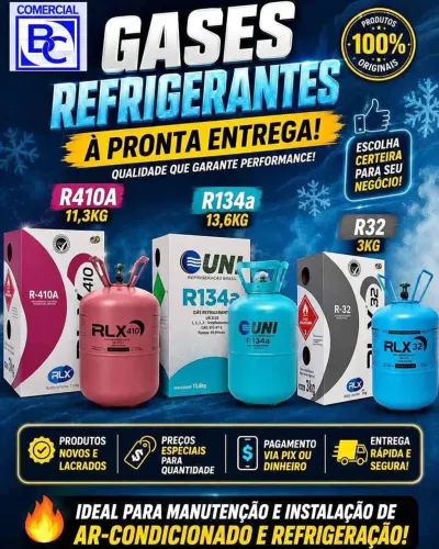 GÁS DE REFRIGERAÇÃO...TEL *35 zap