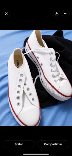 Allstar clássico cano baixo, confortável e combina com qualquer look! ?