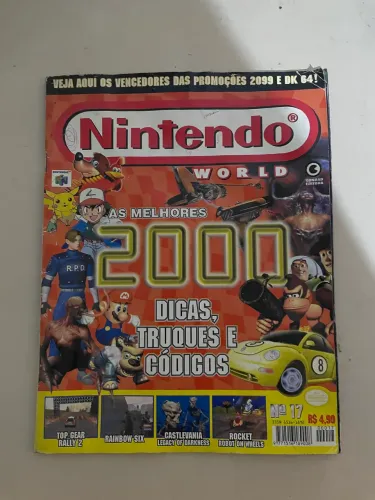 Revista Nintendo World - Reliquia Anos 90