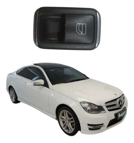 Botão Vidro Dianteira Direita Mercedes Benz C180 2011 A 2012