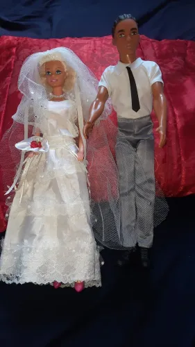 CASAL BARBIE ANTIGA MATTEL