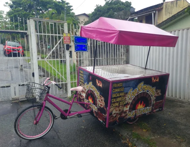 Bike Food Bicicleta de Vendas em Excelente Estado PRONTA P TRABALHAR- DIVIDO NO CARTÃO