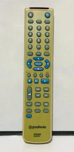 Controle Remoto original gradiente, modelo CR-1645 para dvds variados da gradiente!
