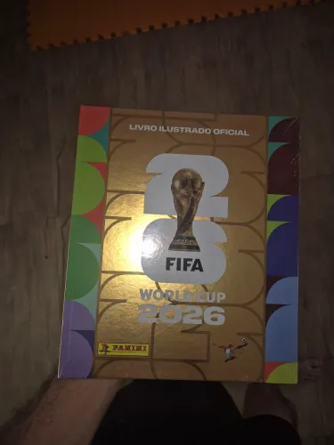 Album da copa 2026 completo com álbum dourado