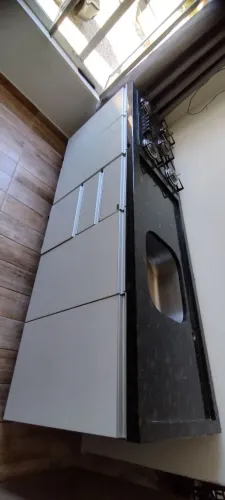 Cuba de mármore inox