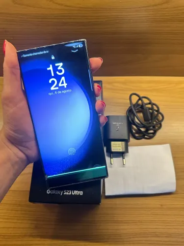 S23 ultra 512 gb C/ NF, caixa e carregador original