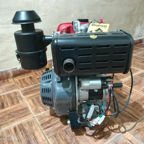 Motor estacionário Diesel 13 HP "Branco "com nota fiscal e na garantia
