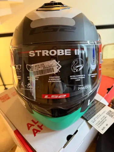 CAPACETE LS2 STROBE II ? NOVO!