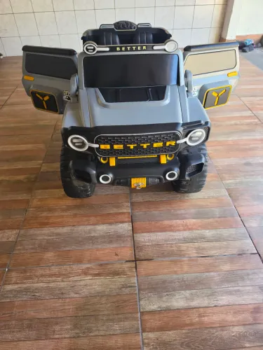 Carro Elétrico Infantil Jipe 4x4 P 2 Crianças 24v!