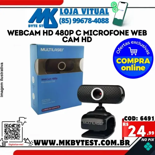 Webcam Multilaser