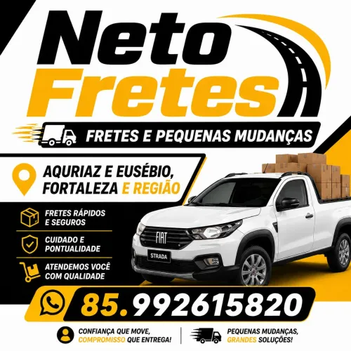 Frete e pequena mudança 