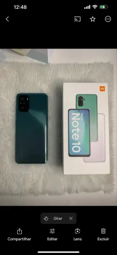 Redmi Note 10 4G - Para Retirada de Peças / Defeito na Placa (Tela Original Impecável)
