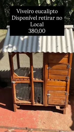 Viveiro para pequenos animais 