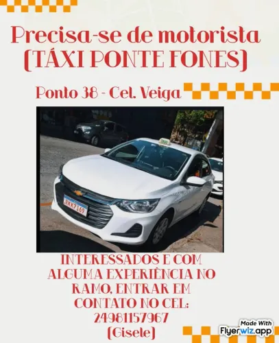 Precisa-se de motorista rendição